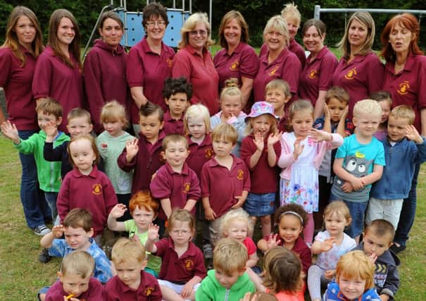 JPCT 120713  Little Bears Pre-School, Sullington, has received an outstanding Ofsted report. Photo by Derek Martin