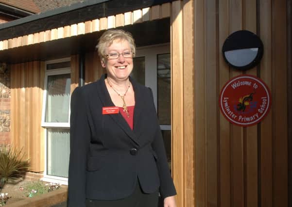 Head teacher Jane Taylor is delighted with schools good Ofsted mark     L42089H11