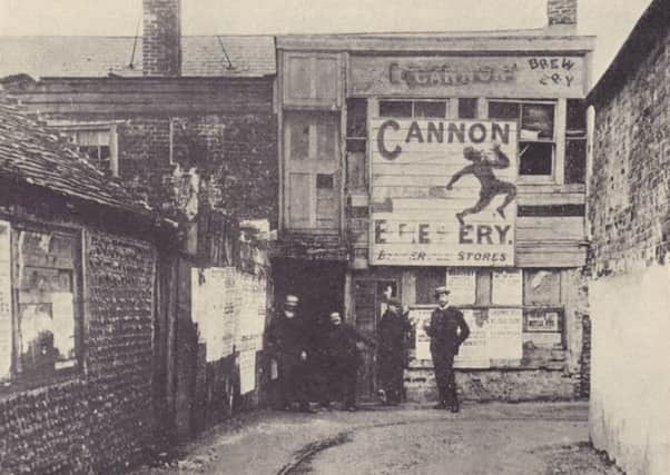 The Cannon Brewery, on the north side of Cooks Row
