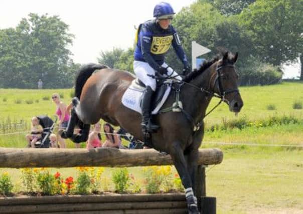 Zara Phillips riding at the 2013 Brightling Park International Horse Trials. Picture courtesy Mark Siggers