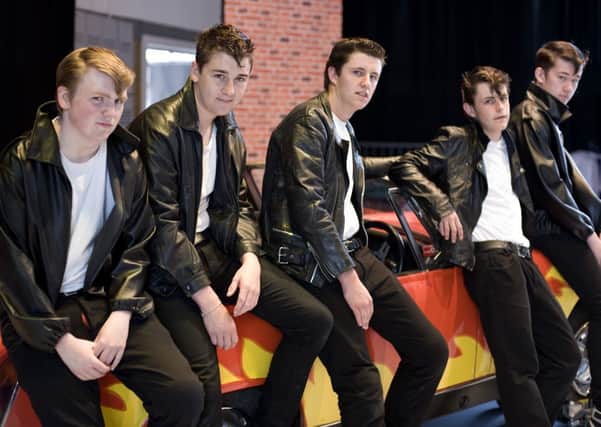 Students take to the stage to perform Grease at The Angmering School