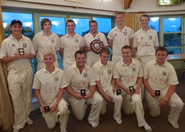Bexhill Cricket Club - winners of the Gordon Busbridge Shield 2013