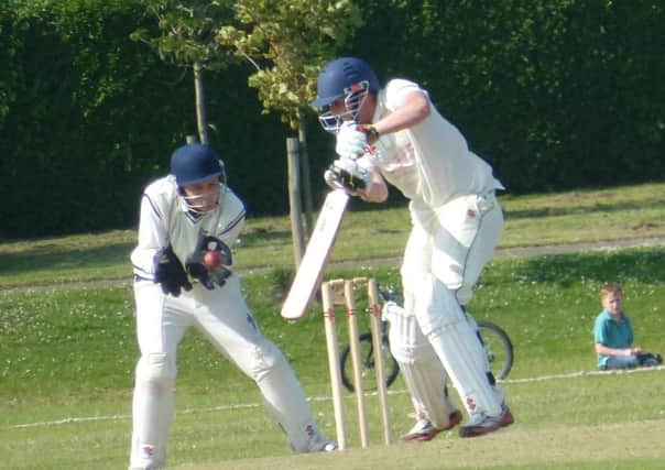 Johnathan Haffenden scored his maiden Bexhill hundred in the draw against Findon