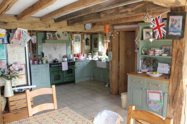 Kitchen at Hawhorne Barn in the Brede Valley