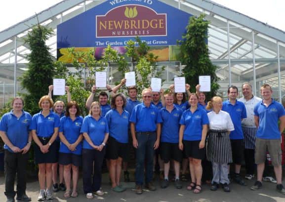 Newbridge Nurseries are winners of the Most Improved category in the annual Garden Centre Association (GCA) awards