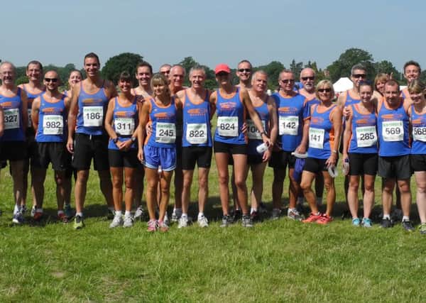 Tone Zone runners at the New Forest race