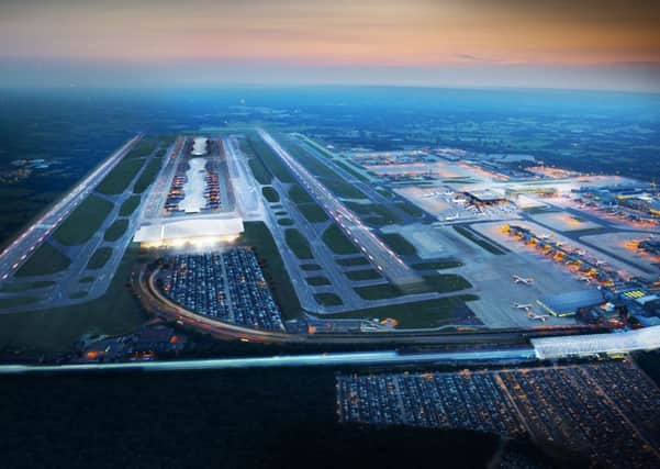 Sir Terry Farrell's London - image of a two-runway Gatwick(photo by Jason Hawkes)