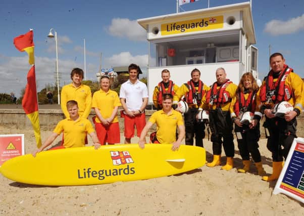 Advice given to swim from RNLI life-guarded beaches and to be careful in the coastal waters              L18801H13