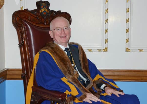 Tom Hempenstall, from Angmering, who has been installed as Master of the Worshipful Company of Stationers and Newspaper Makers