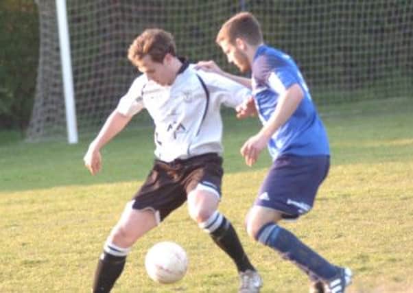 Josh Elliott-Noye in action for Bexhill United against Sidley United at the end of last season