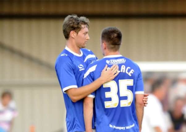 Ryan Bird, left, is making his mark at Pompey. Picture: Ian Hargreaves
