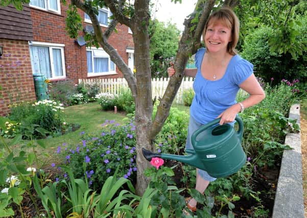 Ann Tomlinson won Best Front Garden in Burgess Hill In Bloom 2013