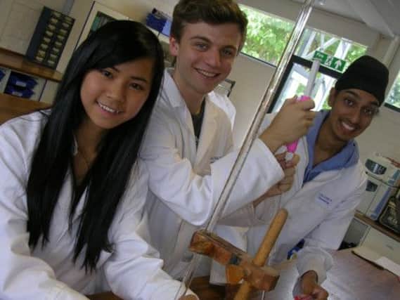 Collyer's students at Novartis