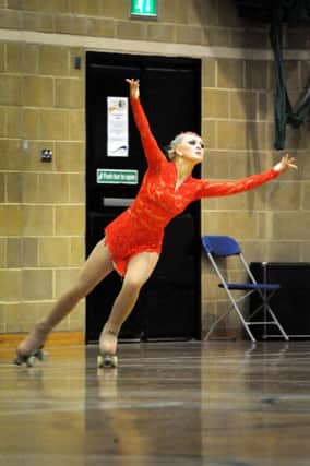 National roller figure skating championships at the Dolphin Leisure Centre