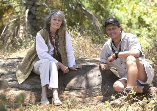 Will Travers with mother Virginia McKenna