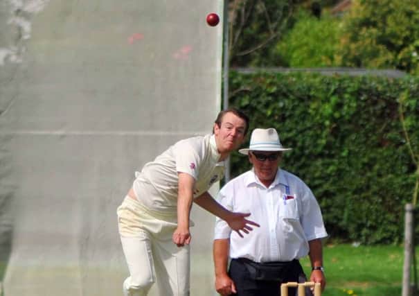 Jamie Wicks took five wickets in Bexhill's draw away to Eastbourne