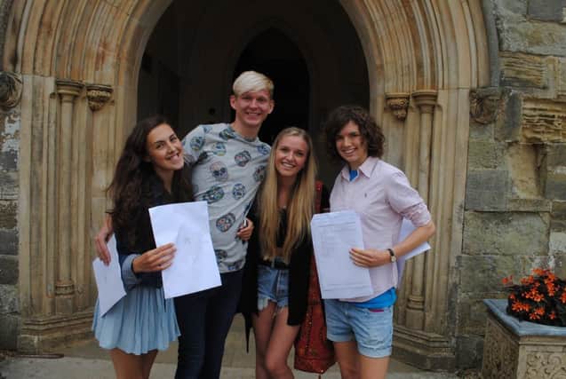 Battle Abbey Students celebrate good results at A Level