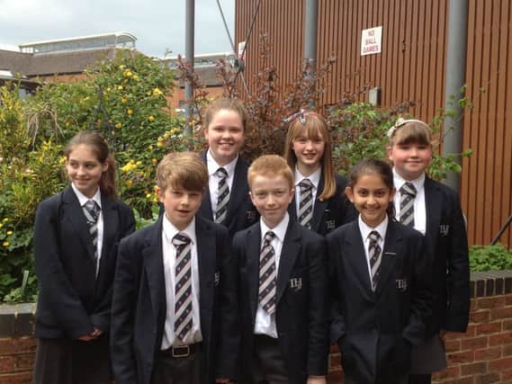 Tanbridge pupils on the Ambassadors Programme