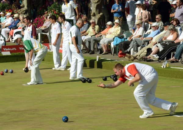 W34975H13

Mens Bowls National Championships Tuesday 2013. The Mens Pairs Quater Final