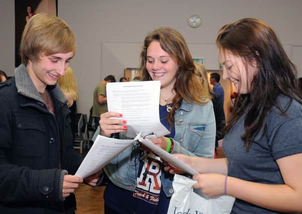 GCSE Results, Claverham Community College, Battle.
22.08.13.
Pictures by: TONY COOMBES PHOTOGRAPHY