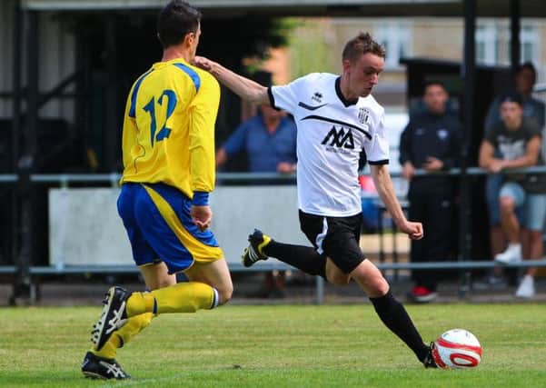 Darren Boswell netted twice against Lancing