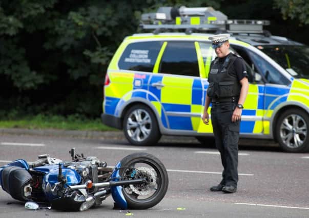 The scene of the collision in Climping were a biker from Bognor was killed, on Sunday       PHOTO: Eddie Mitchell