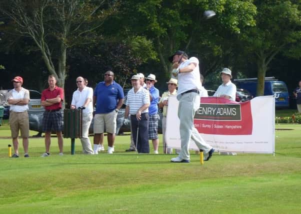 Charity golf day