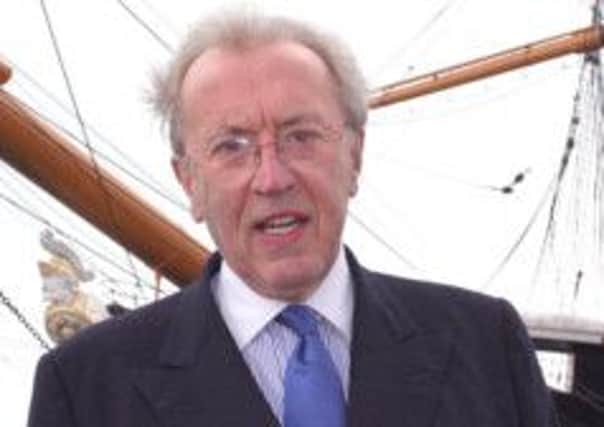 Sir David Frost in Portsmouth, 2005.