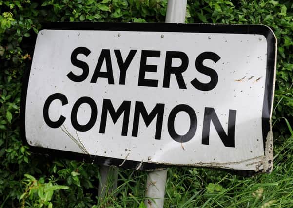 possibility of new homes between Henfield and Sayers Common