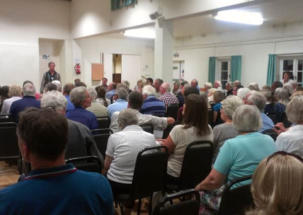 Public meeting about fracking plans for Wisborough Green Village Green