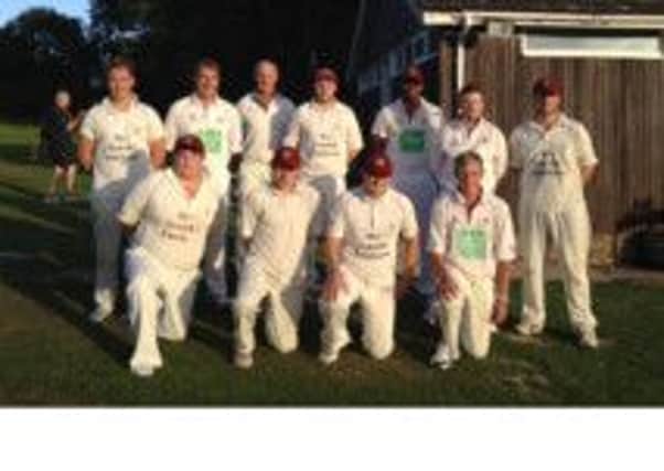 Rye Cricket Club, East Sussex League champions 2013