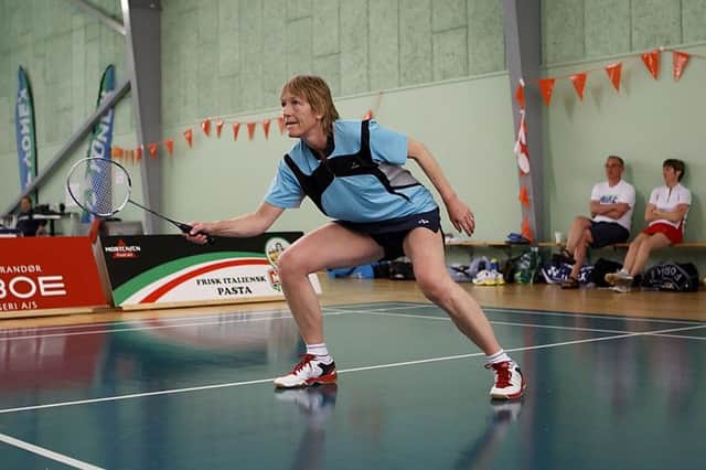 Cathy Bargh is preparing for the World Senior Badminton Championships in Turkey