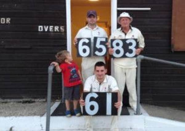 Selsey's three 50-scoring Horners