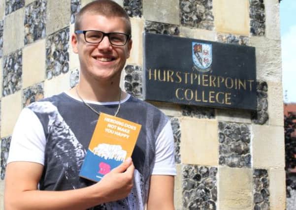 Harry Noad teenage author from Henfield