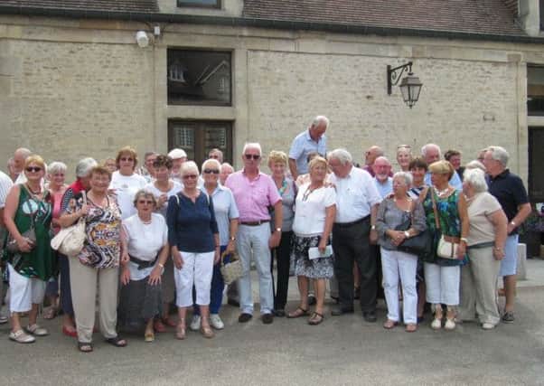 Members of Angmering Twinning Association on their visit to Ouistreham