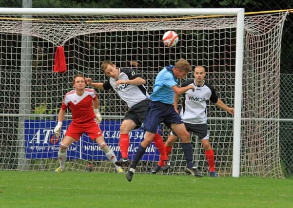 YM thrashed Hailsham 9-0 on Saturday. Picture by Clare Turnbull