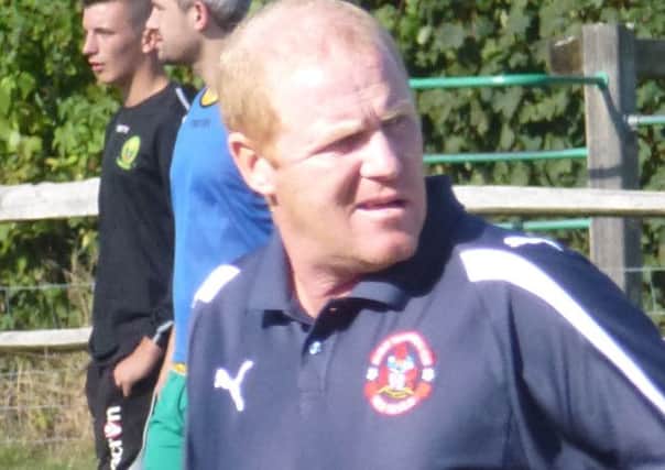 Bexhill United manager Kenny McCreadie