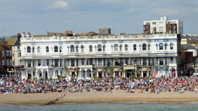 Hundreds turned out for this year's record-breaking Worthing Birdman