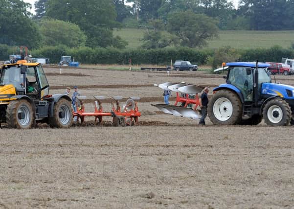 S38378H13   West Grinstead and District Ploughing and Agricultural Society match and show at Wiston