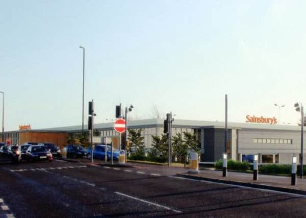 The almost-complete Sainsbury's is fairly similar to the artist's impression, released earlier this year