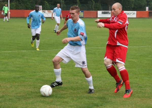 Matt Maclean has dual registered with Eastbourne United AFC. Picture by Terry S. Blackman