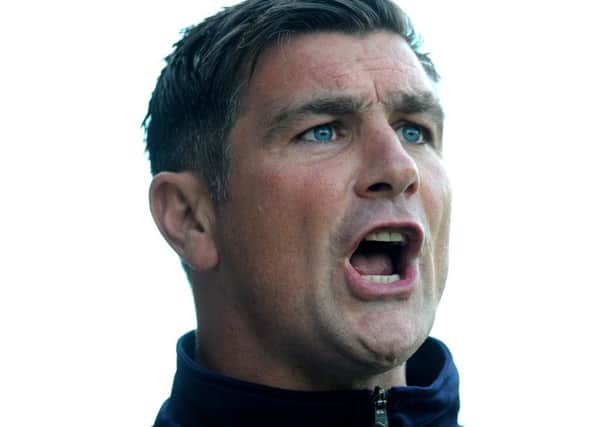 Crawley boss Richie Barker, who has today been heavily linked with the Portsmouth job