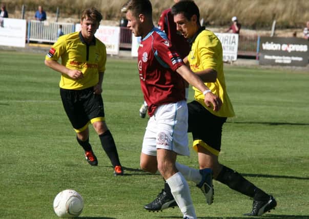 Hastings United full-back Andy Henson is thought to be around a fortnight from fitness. Picture by Terry S. Blackman