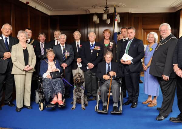 W41020H13 Veterans awarded with the Arctic Star medal after 68 years