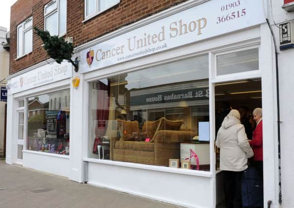 Can you spare some time to support the Cancer United Shop, in Wick?                                                                                                                                                                                                                                                                             L10030H13