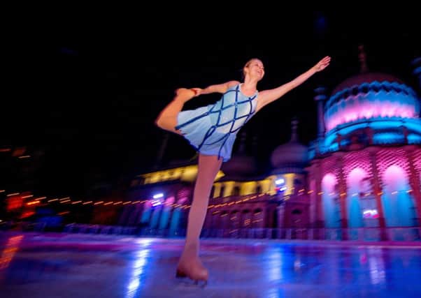 Picture by Jim Holden 07590 683036
The Royal Pavilion Ice Rink opens in Brighton for 2012
Contact Paula at natural PR 01273 857242 for press release