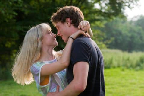 Undated Film Still Handout from How I Live Now. Pictured: Saoirse Ronan as Daisy and George MacKay as Edmond. See PA Feature FILM Film Reviews. Picture credit should read: PA Photo/Entertainment One. WARNING: This picture must only be used to accompany PA Feature FILM Film Reviews.