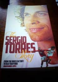 Crawley Town player's autobiogrpahy, Sergio Torres Story