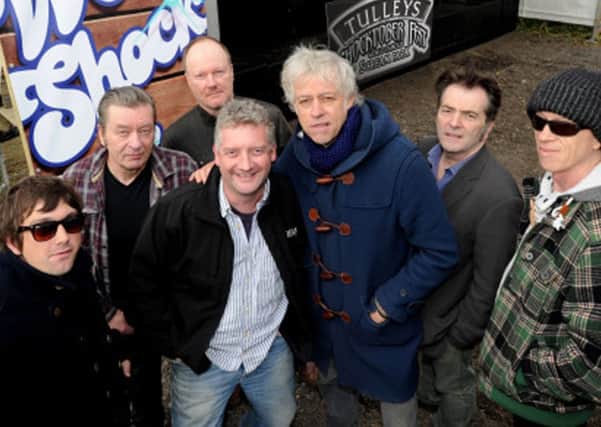 Sir Bob Geldof and The Boomtown Rats at Tulleys