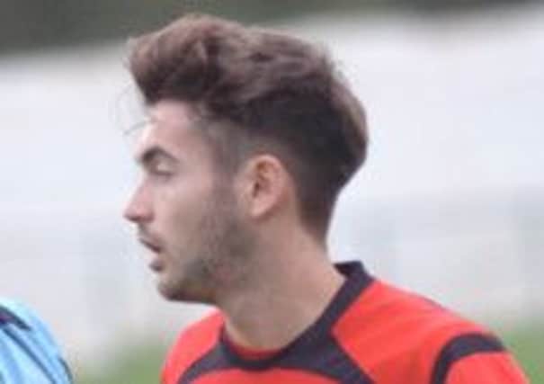 Olly Lockyer scored Rye United's second goal in the 3-1 win at home to Selsey
